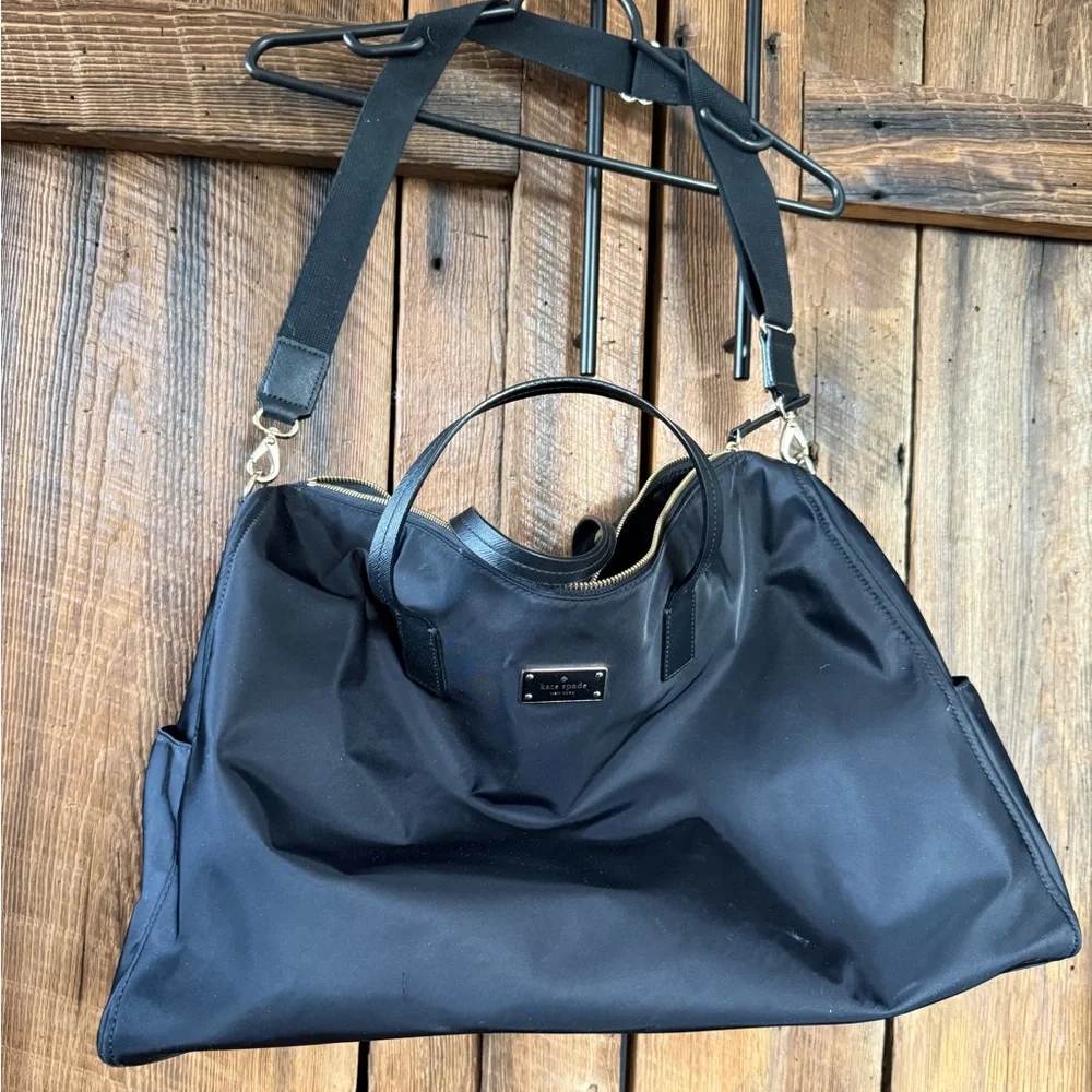 Kate Spade Elegant Black weekender bag - Picture 3 of 7